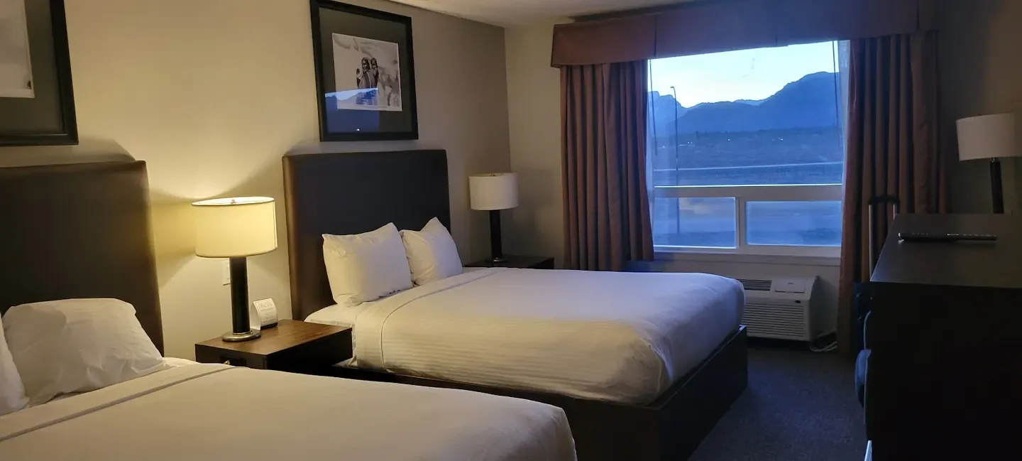 Mountain resort setting in Kananaskis, Alberta